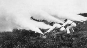 gaz de combat premiere guerre mondiale